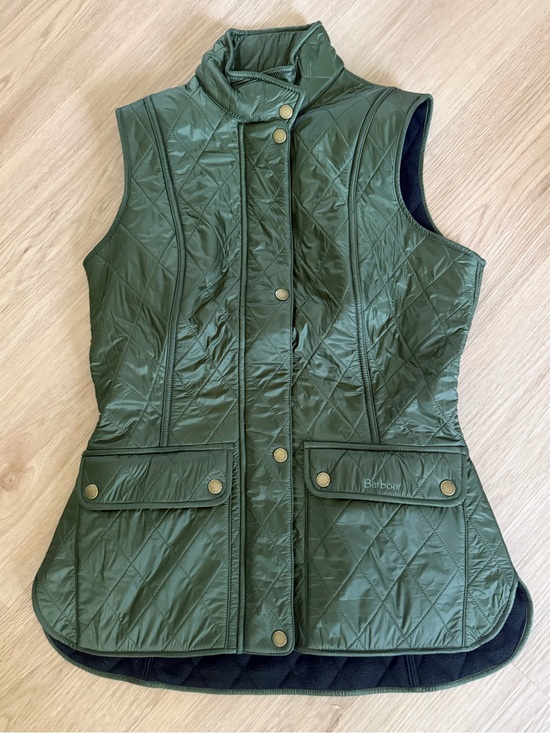 Barbour Jackets & Blazers - Barbour Otterburn Quilted Gilet Green Sz 6